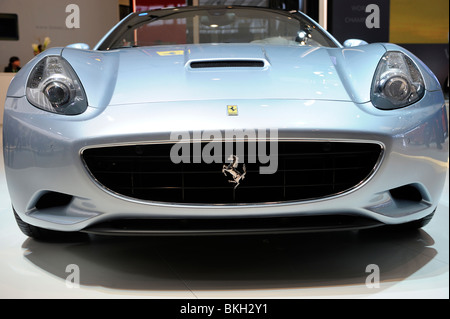 Ferrari California à la Beijing Auto Show 2010. Banque D'Images