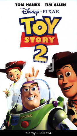 TOY STORY 2 (1999) POSTER CRÉDIT ANIMÉ DEUX DISNEY 001VS Banque D'Images