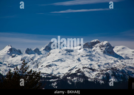 Parc national de Durmitor, hiver, neige, Monténégro Banque D'Images