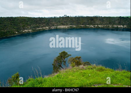 Lac Bleu, Mount Gambier, Australie du Sud, Australie. Banque D'Images