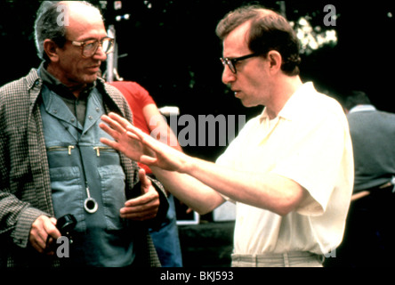 WOODY ALLEN (DIR) O/S 'Hannah et ses soeurs (1986)' AVEC CARLO DI PALMA (CINE) WDA 006 Banque D'Images