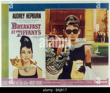 BREAKFAST AT TIFFANY'S (1961) Audrey Hepburn BRT 005CP Banque D'Images
