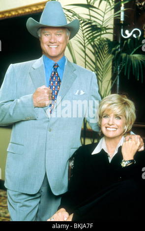 DALLAS : LA GUERRE DE L'EWINGS (1998) LARRY HAGMAN, LINDA GRAY DOWE 004 Banque D'Images