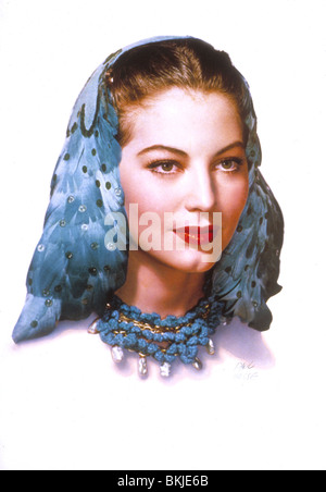 PORTRAIT D'AVA GARDNER Banque D'Images