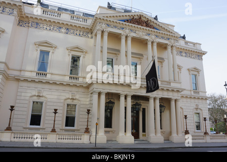 Accueil à l'Institut d'administration,116 Pall Mall, Londres SW1,l'Angleterre. Banque D'Images