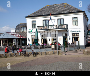 L'hôtel de Lindeboom, Den Burg, Texel, Pays-Bas, Banque D'Images