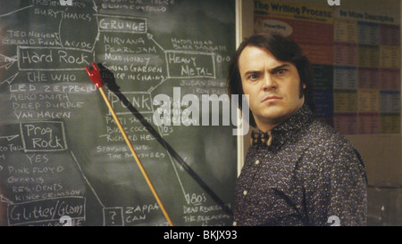 SCHOOL OF ROCK (2003) JACK BLACK SROCK FOH 003 Banque D'Images