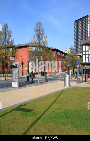 Howard Street, partie de la City Campus, Sheffield Hallam University, Sheffield, South Yorkshire, Angleterre, Royaume-Uni. Banque D'Images