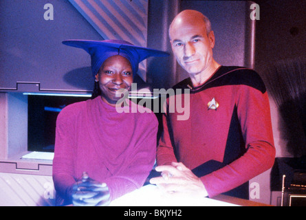 STAR TREK : THE NEXT GENERATION (TV) Whoopi Goldberg, PATRICK STEWART SUCC 073 Banque D'Images