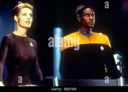 STAR TREK : VOYAGER (TV) JERI RYAN, TIM RUSS STKV 033 Banque D'Images