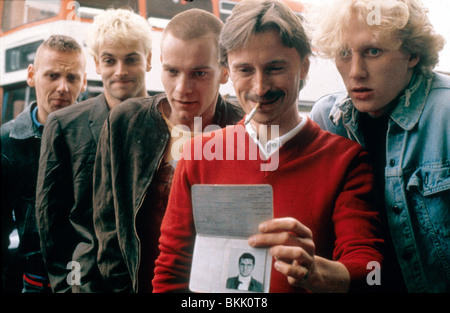 TRAINSPOTTING (1996), Ewen Bremner, Jonny Lee Miller, EWAN MCGREGOR, Robert CARLYLE, KEVIN MCKIDD TASP 072 Banque D'Images