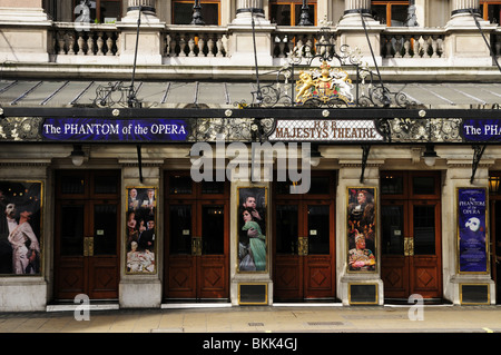 Her Majesty's Theatre, Haymarket, Londres, Angleterre, Royaume-Uni Banque D'Images