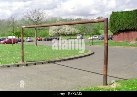 Barrières de parking et du Parking Public, UK Banque D'Images