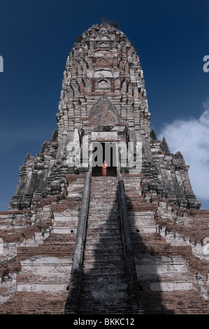 Wat Chai Watthanaram, UNESCO World Heritage Site, Ayutthaya, Thaïlande Banque D'Images