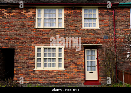 La maison d'enfance de Paul McCartney à 20 Forthlin Road, Allerton, Liverpool Banque D'Images