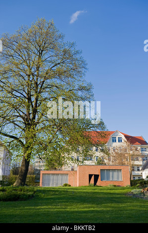 Mies van der Rohe house, dernière maison d'habitation conçu par Ludwig Mies van der Rohe en Allemagne, Berlin, Germany, Europe Banque D'Images