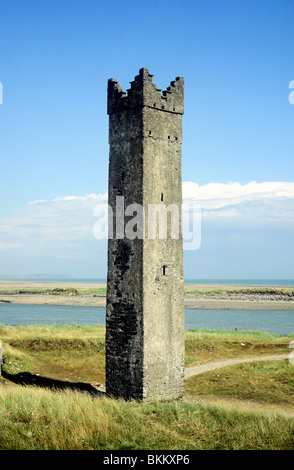 La Tour, Bundoran, Comté de Meath, Irlande Eire tours côtières de la côte irlandaise Banque D'Images