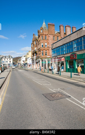 La rue George Oban ARGYLL & BUTE Ecosse Banque D'Images