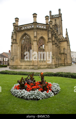 Église de St Luc, Liverpool bombardé le lundi 5 mai 1941 à la Seconde Guerre mondiale, il est connu sous le nom de l'église bombardée Banque D'Images