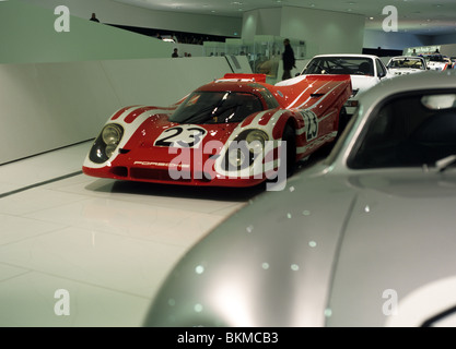 Porsche 917 de la course 24h du Mans 1970 dans le musée Porsche Banque D'Images