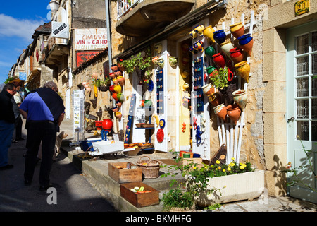 Domme, Dordogne, Aquitaine, Sud Ouest France, Europe Banque D'Images