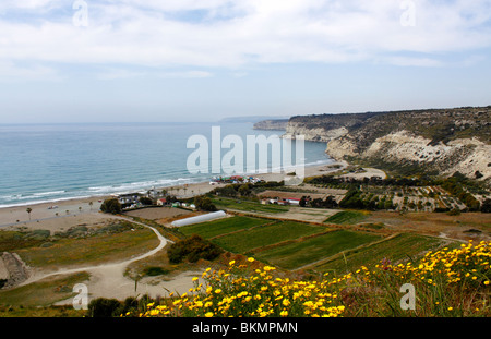 EPISKOPI BAY CHYPRE. Banque D'Images