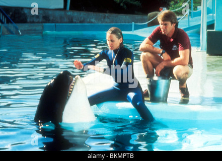 JAWS 3-D (1983) BESS ARMSTRONG, Dennis Quaid JW3 010 Banque D'Images