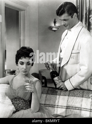 La DERNIÈRE FOIS QUE J'ai vu PARIS (1954) Elizabeth Taylor, Roger Moore le PSLT 001P Banque D'Images