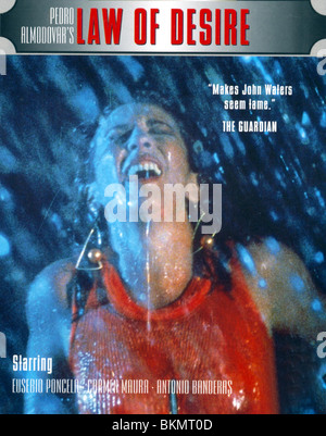 Loi du désir (1987) LA LEY DEL DESEO (ALT) POSTER LWDS 001VS Banque D'Images