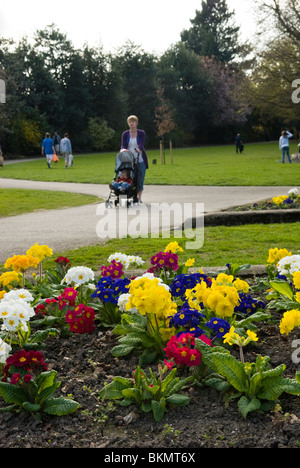 Endcliffe Park, Sheffield, Yorkshire du Sud. Banque D'Images