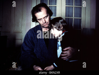 THE SHINING (1980) Jack Nicholson, DANNY LLOYD SHI 013 Banque D'Images