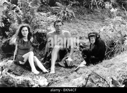 L'ÉVASION de Tarzan (1936), Maureen O'SULLIVAN, Johnny Weissmuller TZE 011P Banque D'Images