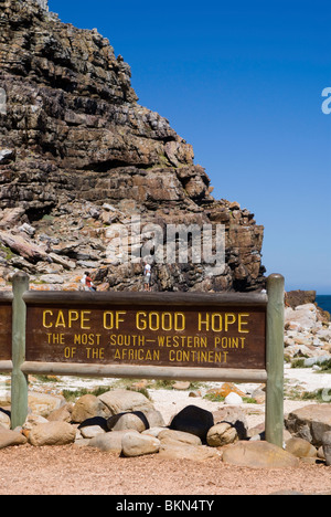 Cape of Good Hope, Cape Peninsula, Afrique du Sud le point le plus sud-ouest du continent africain Banque D'Images