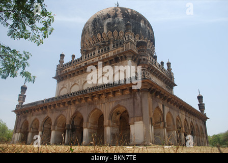 Quli Qutb Shahi Tombs, Hyderabad Banque D'Images