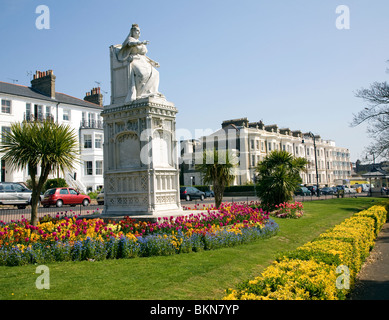 Statue de la reine Victoria, Clifftown Parade, Southend, Essex Banque D'Images