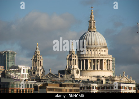 La Cathédrale St Paul, à Londres Banque D'Images