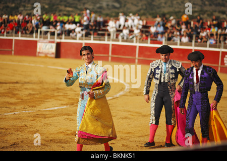 Corrida à Alpedrete, Communauté de Madrid, Espagne Banque D'Images