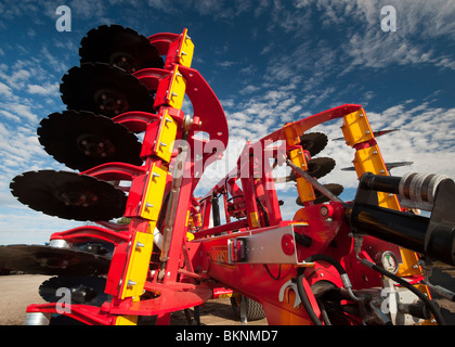 Les machines agricoles - de nouveaux équipements à vendre à Lloyds Kelso Ecosse - Väderstat herse à disque à encoches transporteur Banque D'Images