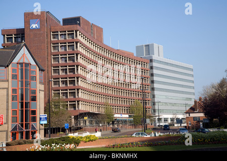 Des bureaux d'assurance AXA, Ipswich, Suffolk Banque D'Images