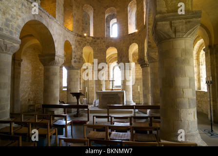 Chapelle St Johns une chapelle Norman à l'intérieur de la tour blanche à la Tour de Londres au Royaume-Uni Banque D'Images