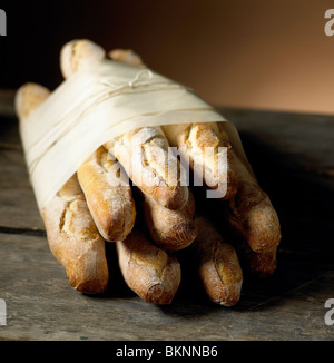 Baguettes fraîches Banque D'Images