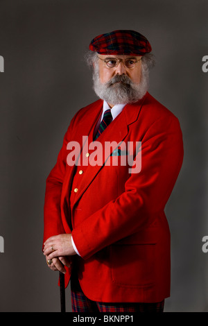 Portrait d'un homme barbu Banque D'Images