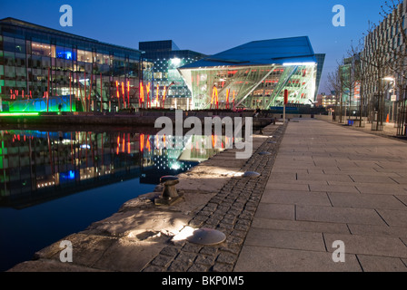 Le Grand Canal Theatre de Dublin. Banque D'Images