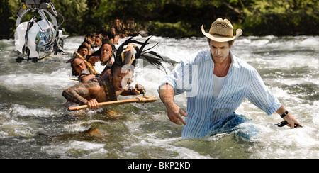 Tournage O/S 'APOCALYPTO' (2006) Mel Gibson (DIR) APOC 001-F07 Banque D'Images