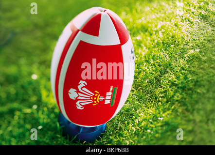 Ballon de Rugby Banque D'Images