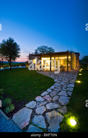 Country house Il Fontanile, Montecchio, la province de Terni, Ombrie Banque D'Images