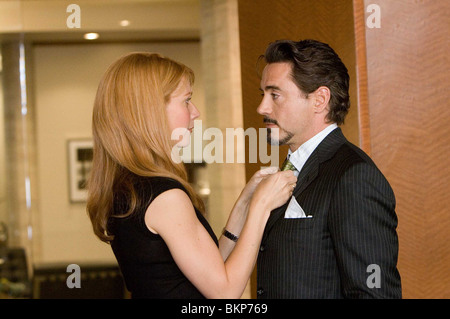 L'HOMME DE FER (2008) ROBERT DOWNEY JR, Gwyneth Paltrow Jon Favreau (DIR) IMN 005 Banque D'Images