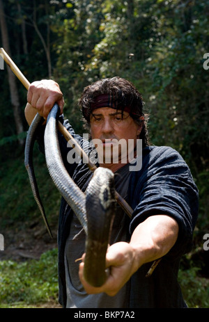 RAMBO 4 - John Rambo (2008), Sylvester Stallone (DIR) RAM4 003 Banque D'Images