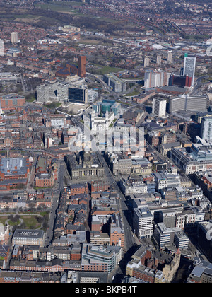 L'activité principale et Civic district de Leeds Town Hall central, au centre-ville de Leeds, West Yorkshire, Angleterre du Nord Banque D'Images