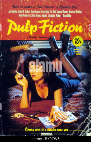 PULP FICTION -1994 POSTER Banque D'Images